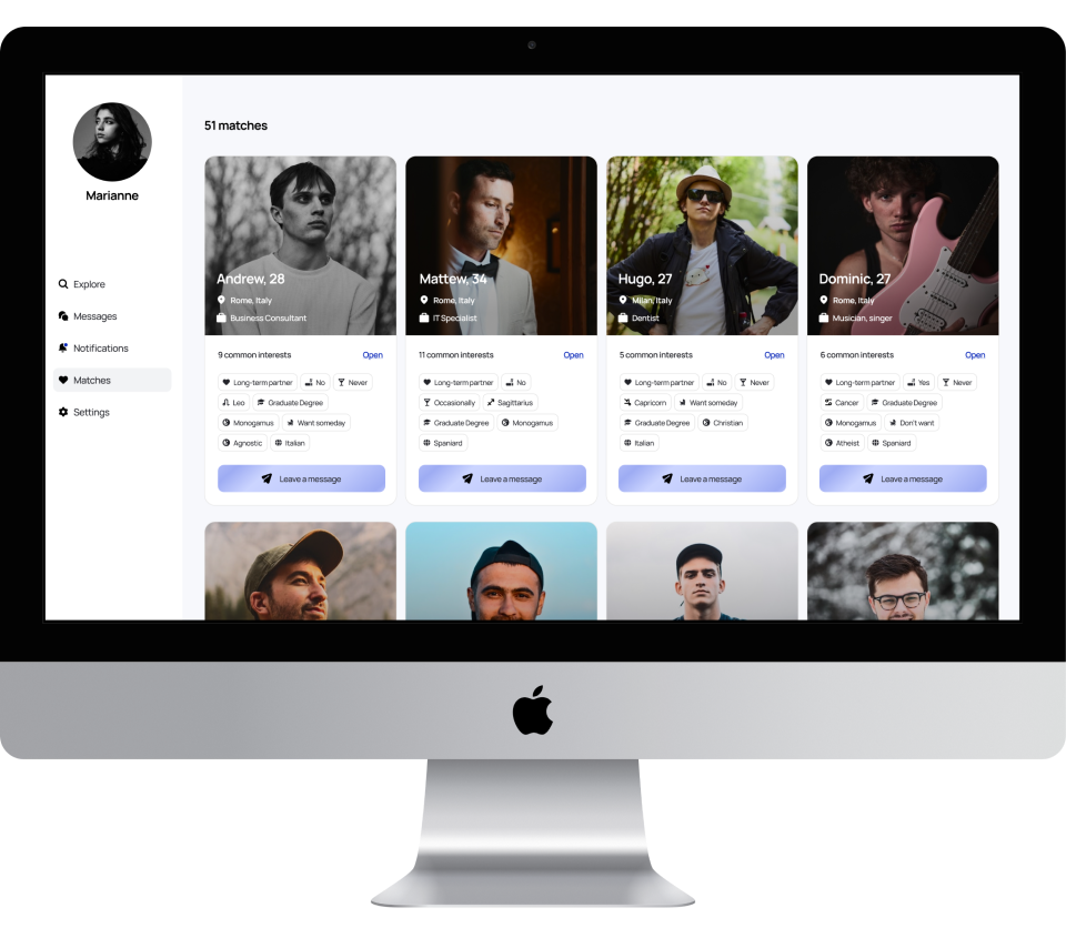 Dating website