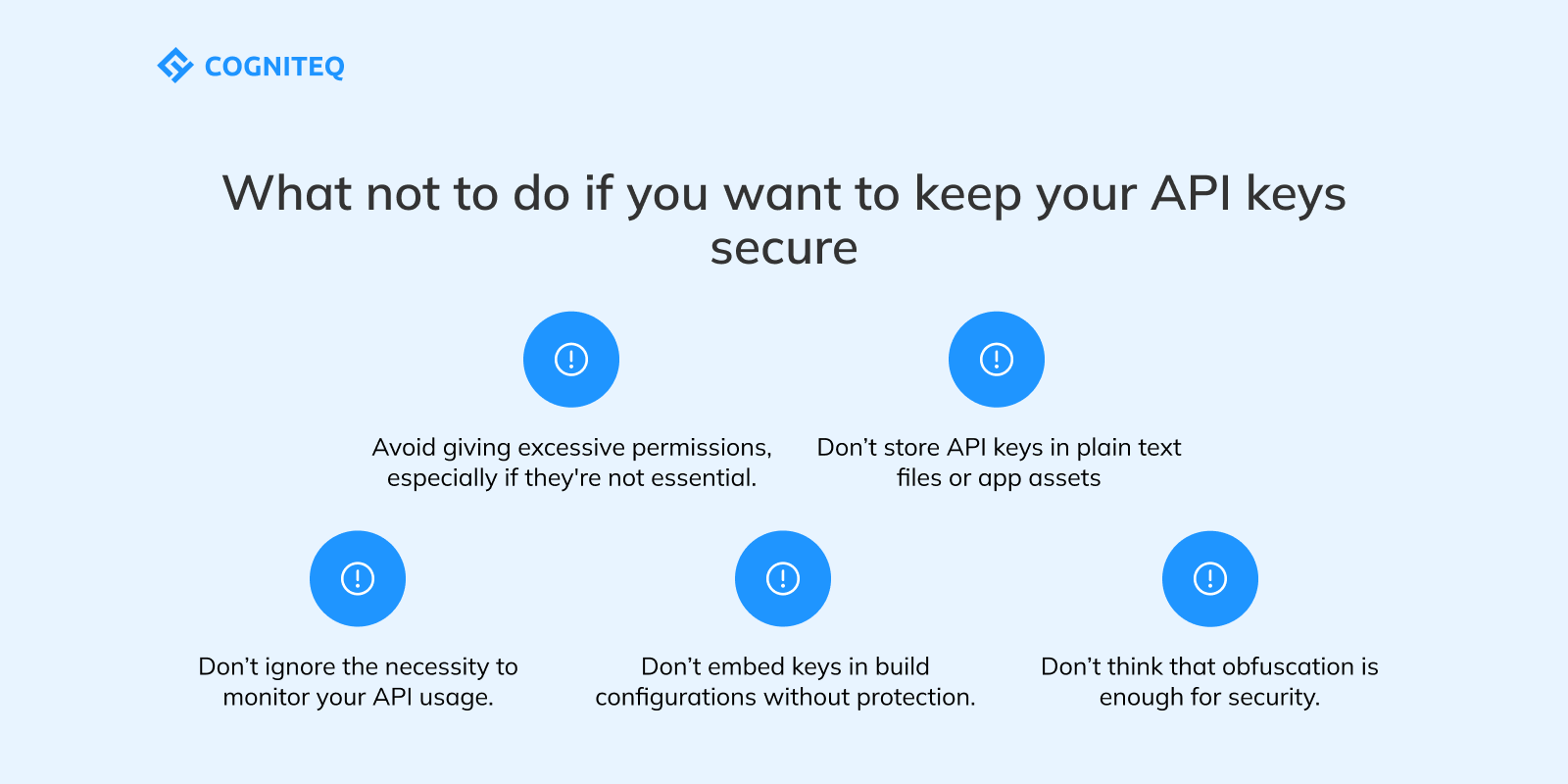 What not to do if you want to keep your API keys secure