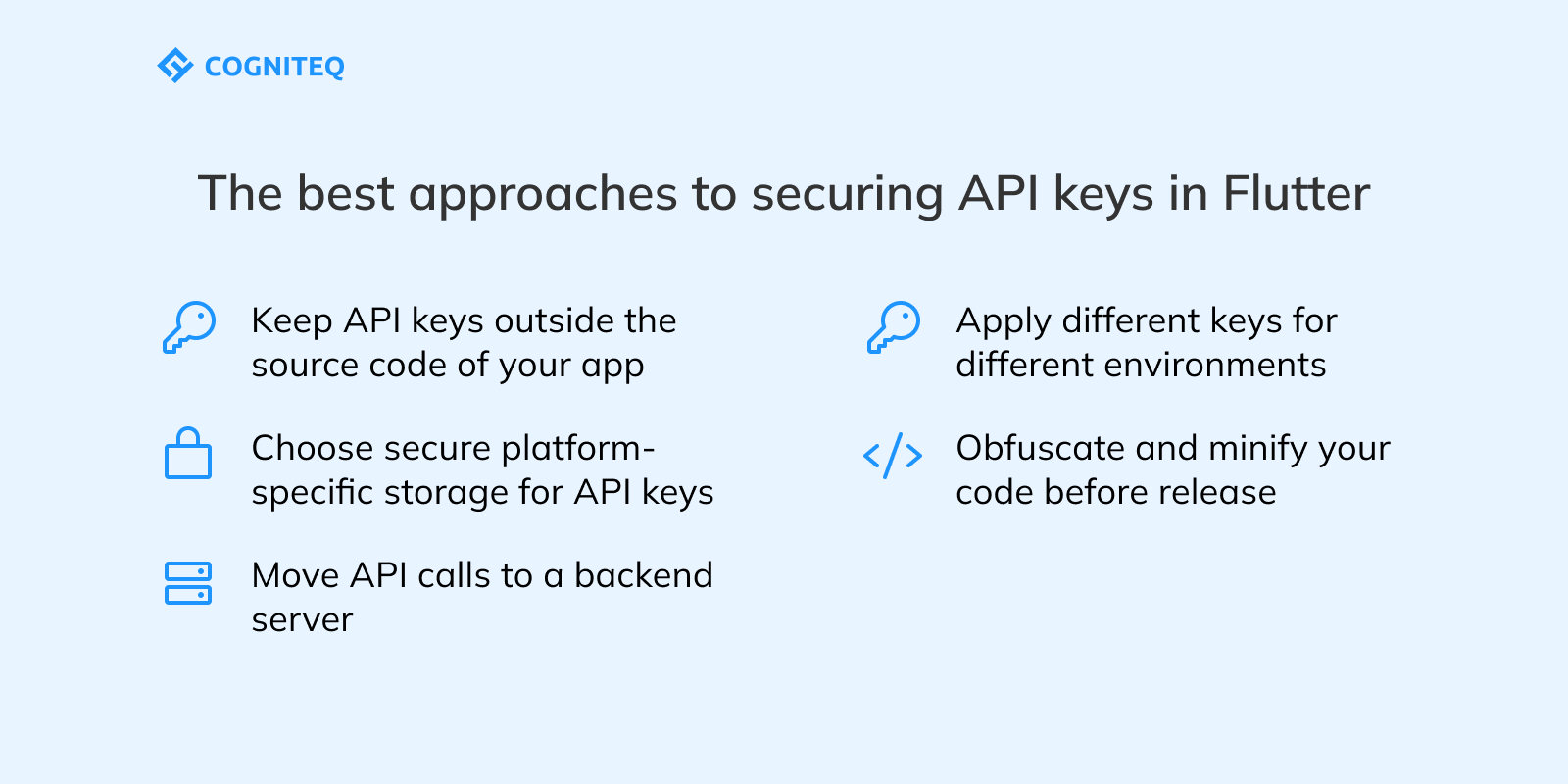 The best approaches to securing API keys in Flutter: Step-by-step guide
