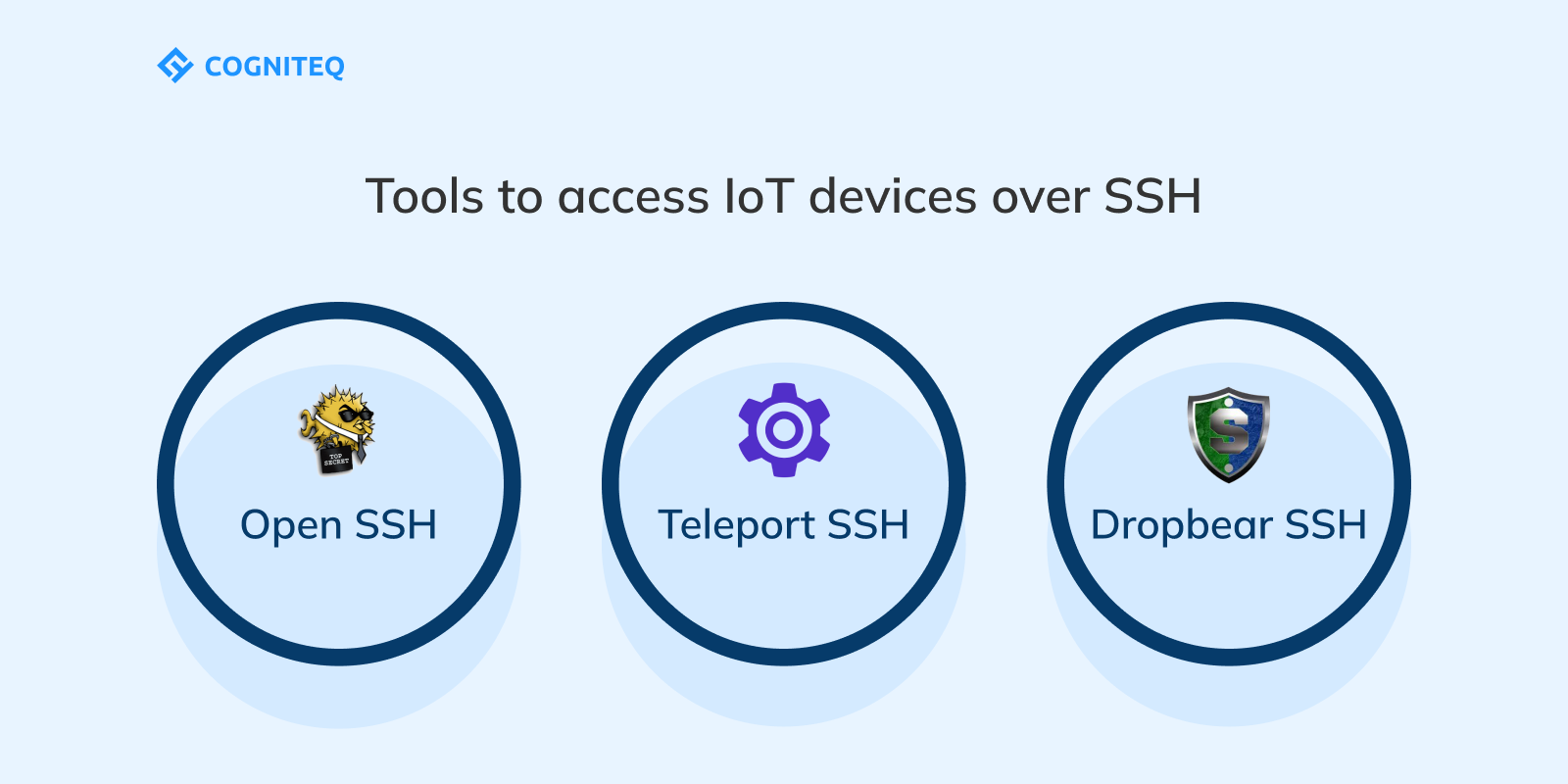 Tools to access IoT devices over SSH