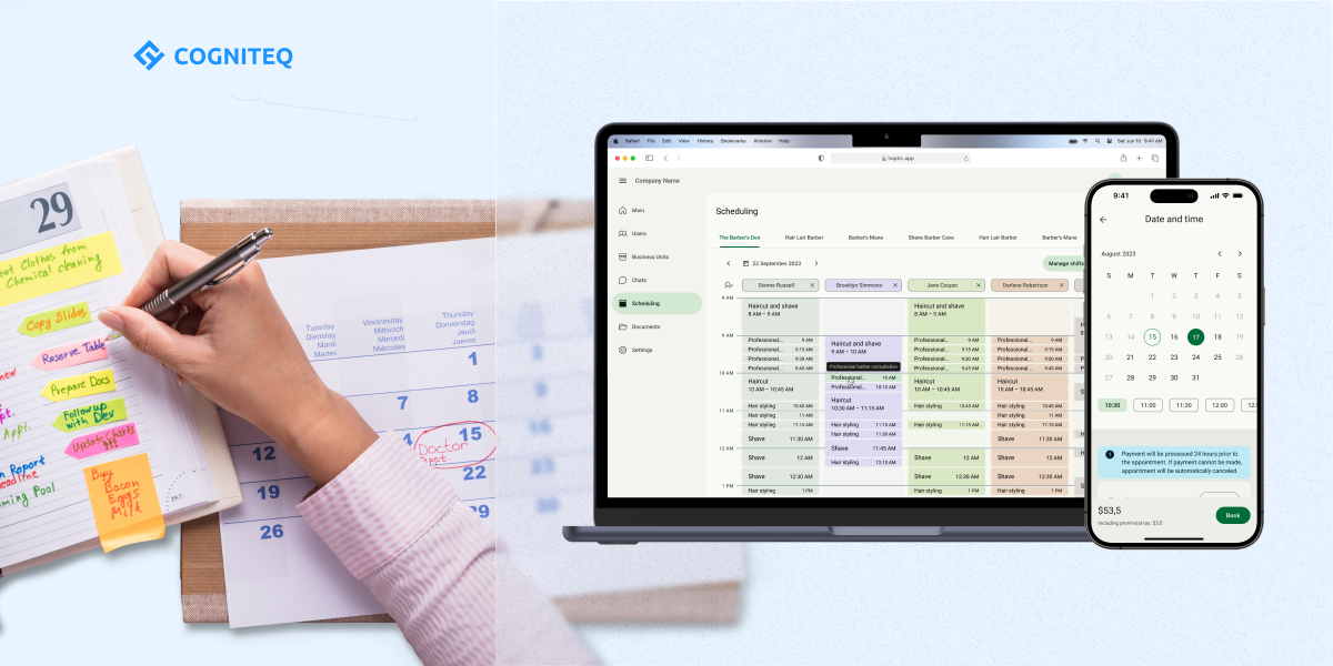 Our experience in appointment-booking app development